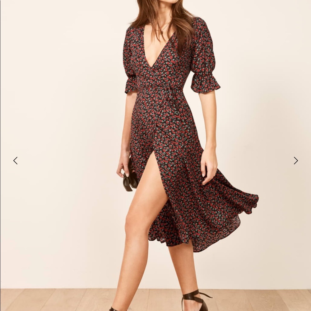 NWT Reformation Judith wrap dress 🌺